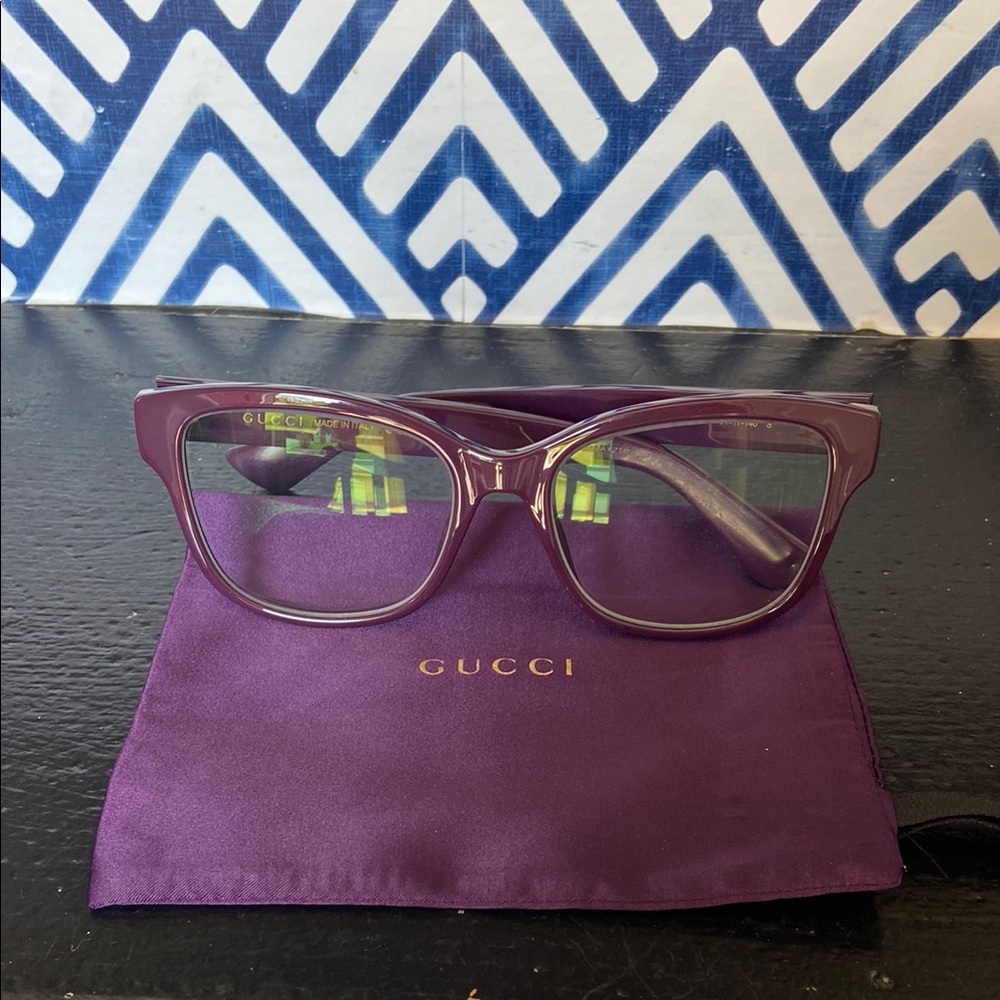 Gucci Purple Women's Glasses